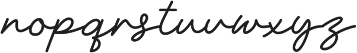 Celvia Script otf (400) Font LOWERCASE