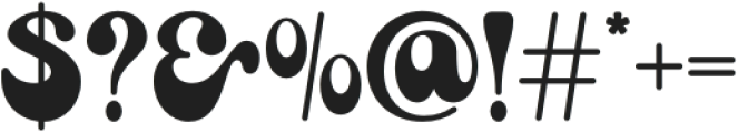 Cendolia Regular otf (400) Font OTHER CHARS