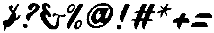 Cendrya Regular otf (400) Font OTHER CHARS