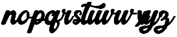 Cendrya Regular otf (400) Font LOWERCASE