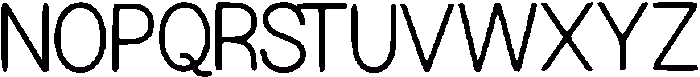 Cene ttf (400) Font UPPERCASE
