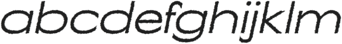 Cenios Rough Italic otf (400) Font LOWERCASE