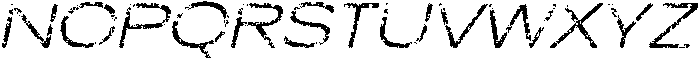 Cenios Rounded Stamp Italic otf (400) Font UPPERCASE