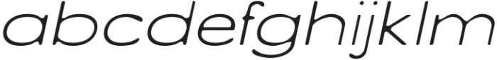 CeniosBlur-Italic otf (400) Font LOWERCASE