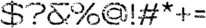 CeniosRoundedStamp-Regular otf (400) Font OTHER CHARS