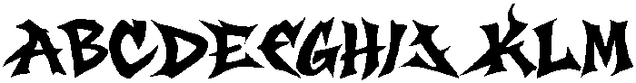 Cenotra otf (400) Font UPPERCASE