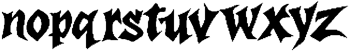 Cenotra otf (400) Font LOWERCASE