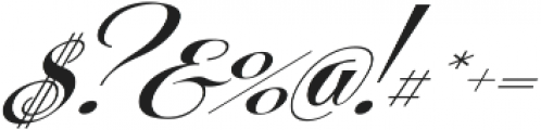 Centeria Script Fat Slanted ttf (800) Font OTHER CHARS