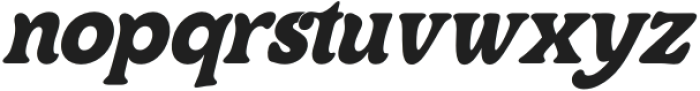 Centrio Typeface Italic otf (400) Font LOWERCASE