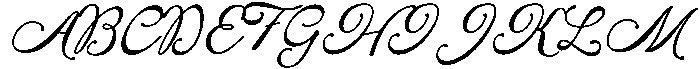 Cenville-Regular otf (400) Font UPPERCASE