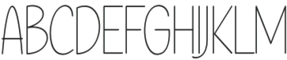 Cephine Regular otf (400) Font UPPERCASE