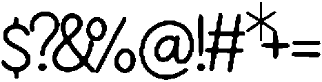 Cepona ttf (400) Font OTHER CHARS