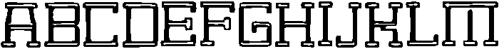 Ceqazu ttf (400) Font UPPERCASE