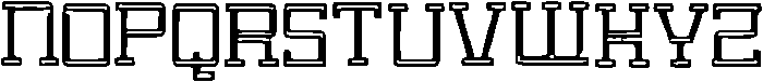 Ceqazu ttf (400) Font UPPERCASE