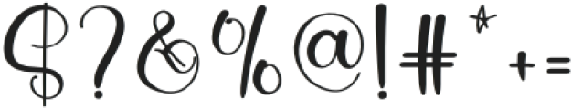 Ceramic Regular otf (400) Font OTHER CHARS