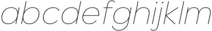 Ceramon Thin Italic otf (100) FONT
