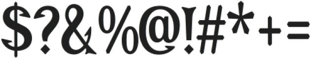 Cerberus Medium Condensed otf (500) Font OTHER CHARS