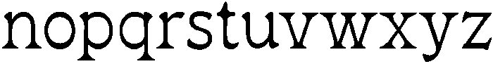 Ceremony Regular otf (400) Font LOWERCASE