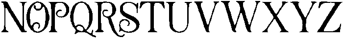 Cerina Regular otf (400) Font UPPERCASE
