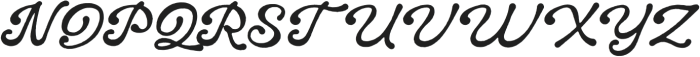 Cerline Rinande Script Regular otf (400) Font UPPERCASE