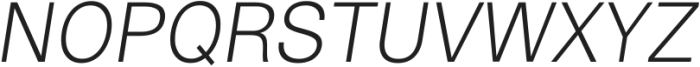 Cern Thin Italic ttf (100) Font UPPERCASE