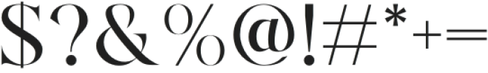 Cerost Regular otf (400) Font OTHER CHARS