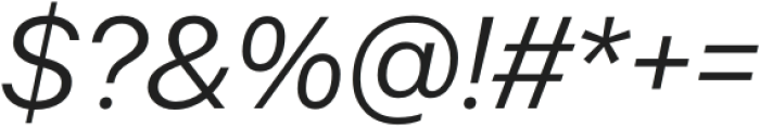 Certia-Italic otf (400) Font OTHER CHARS