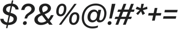 Certia SemiBold Italic otf (600) Font OTHER CHARS