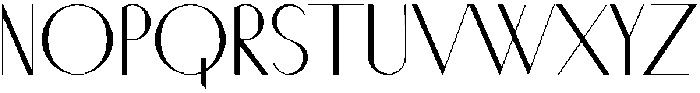 Cest Chic Sans Bold otf (700) Font UPPERCASE