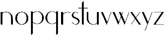 Cest Chic Sans Bold otf (700) Font LOWERCASE
