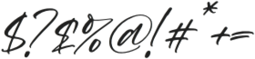 Cestany Italic otf (400) Font OTHER CHARS