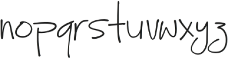 CestefoSkined otf (400) Font LOWERCASE