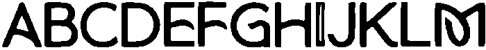 Cetoyo ttf (400) Font UPPERCASE