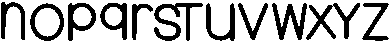 Ceveqa ttf (400) Font LOWERCASE