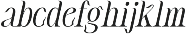 Ceyla Italic otf (400) Font LOWERCASE