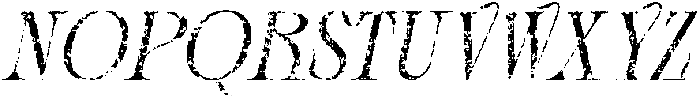 Ceyla Stamp Italic otf (400) Font UPPERCASE