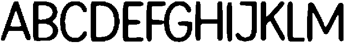 Cezabo ttf (400) Font UPPERCASE