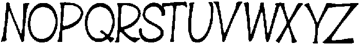 Cezafo ttf (400) Font UPPERCASE