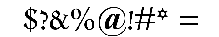 CentaurMTStd-Bold Font OTHER CHARS