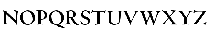 CentaurMTStd-Bold Font UPPERCASE