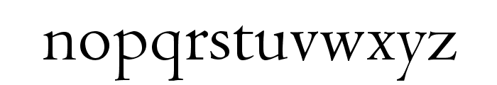 CentaurMTStd Font LOWERCASE