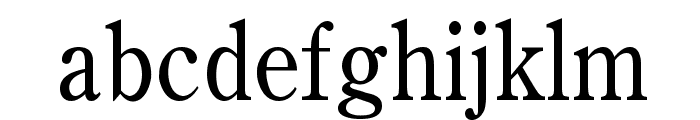 Cento Condensed Normal Font LOWERCASE