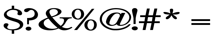 Cento Extended Normal Font OTHER CHARS