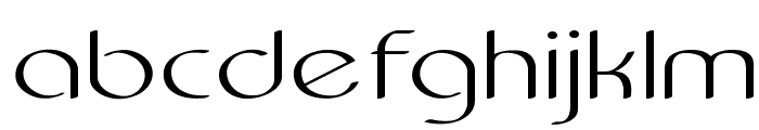 Centro-ExpandedRegular Font LOWERCASE
