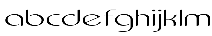 Centro-ExtraexpandedRegular Font LOWERCASE