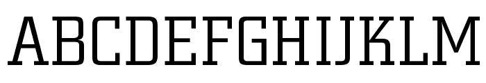 Centrum-Light-Regular Font UPPERCASE