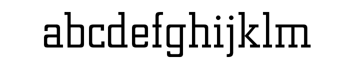 Centrum-Light-Regular Font LOWERCASE