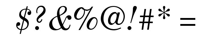 CenturyExpandedLTStd-Italic Font OTHER CHARS