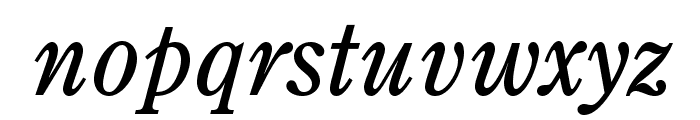 CenturyOldStyleStd-Italic Font LOWERCASE
