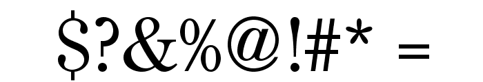 CenturyOldStyleStd-Regular Font OTHER CHARS
